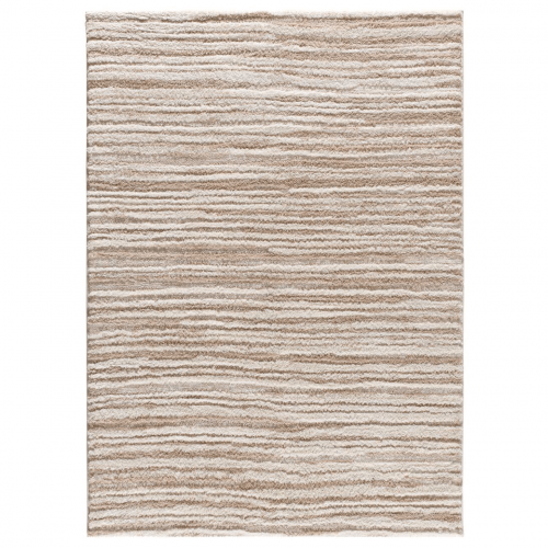 Alfombra Estilo Escandinavo, Reciclada y con Relieve Lima 3501 Beige - Universal (1)