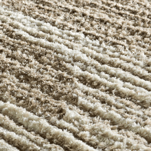 Alfombra Estilo Escandinavo, Reciclada y con Relieve Lima 3502 Beige - Universal (3)