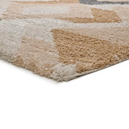 Alfombra Étnica Tipo Shaggy Enya 8702 Multicolor - Universal (3)