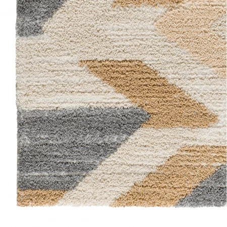 Alfombra Étnica Tipo Shaggy Enya 8702 Multicolor - Universal (5)