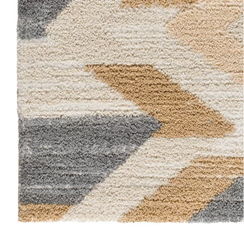 Alfombra Étnica Tipo Shaggy Enya 8702 Multicolor - Universal (5)