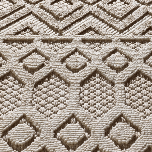 Alfombra Étnica con Relieve Element 8937 Beige - Universal (4)