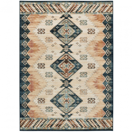 Alfombra Étnica en Viscosa Antalia 249 Multicolor - Universal (1)