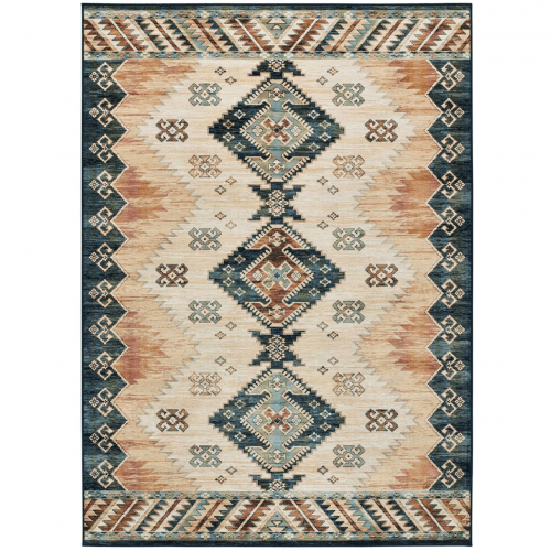 Alfombra Étnica en Viscosa Antalia 249 Multicolor - Universal (1)