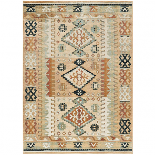 Alfombra Étnica en Viscosa Antalia 711 Multicolor - Universal (1)