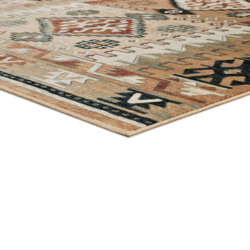 Alfombra Étnica en Viscosa Antalia 711 Multicolor - Universal (3)