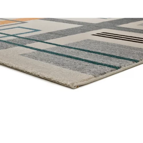 Alfombra Geométrica Debbi 12328 Multicolor - Universal-4