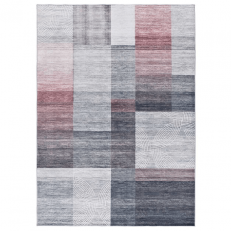 Alfombra Geométrica Impresa Class 21091 Multicolor - Universal (1)