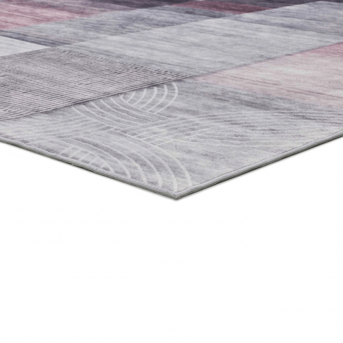 Alfombra Geométrica Impresa Class 21091 Multicolor - Universal (3)