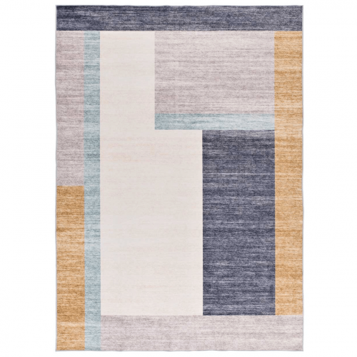 Alfombra Geométrica Impresa Class 22065 Multicolor - Universal (1)