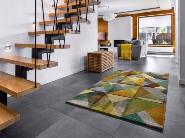 Alfombra Geométrica Matrix 24064 21 Multi1