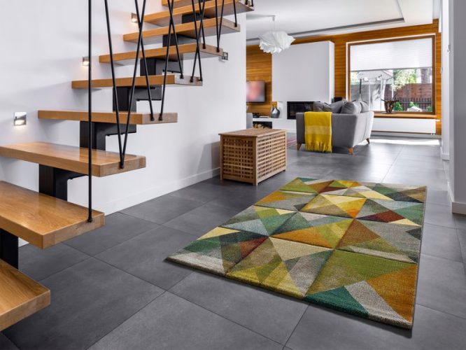 Alfombra Geométrica Matrix 24064 21 Multi1