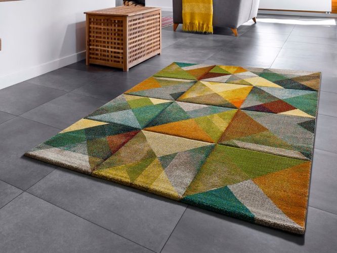 Alfombra Geométrica Matrix 24064 21 Multi2