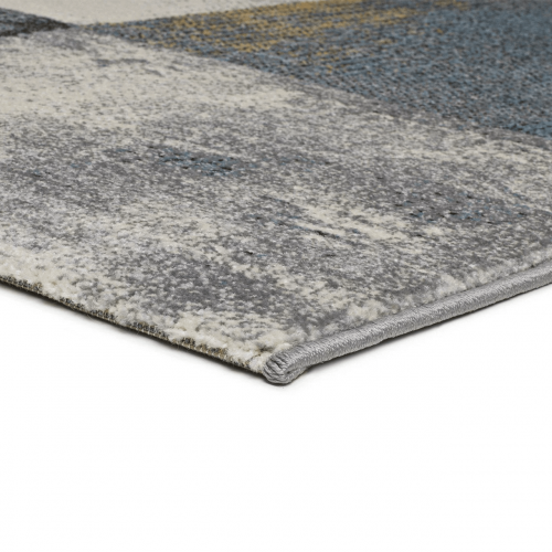 Alfombra Geométrica PatchWork Adra 12152 Gris - Universal (3)