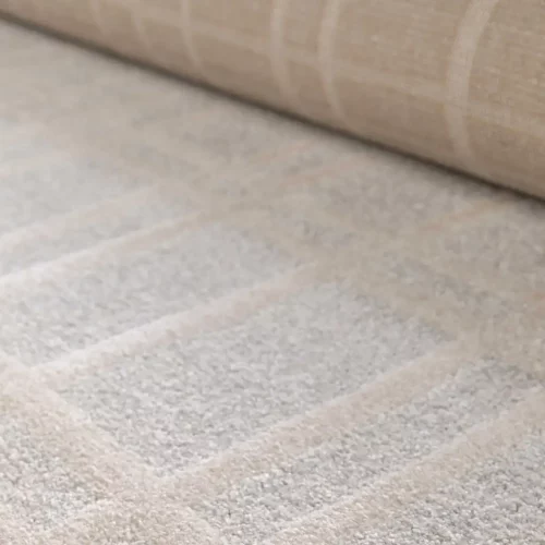 Alfombra Geométrica Suave Caledonia 77305 Crema - Universal (4)