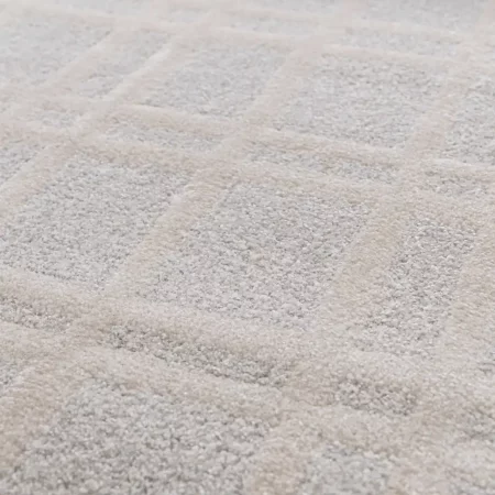 Alfombra Geométrica Suave Caledonia 77305 Crema - Universal (6)