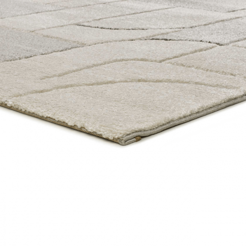 Alfombra Geométrica a Trazos Lena 40269 Crema - Universal (3)