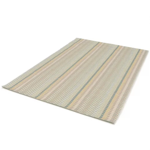 Alfombra Geométrica de Exterior en Tonos Pastel Manila 17616 Multicolor - Universal (6)