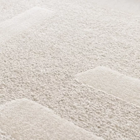 Alfombra Geométrica de Tacto Suave 77308 Beige - Universal (4)