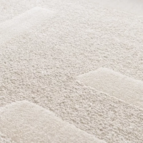 Alfombra Geométrica de Tacto Suave 77308 Beige - Universal (4)