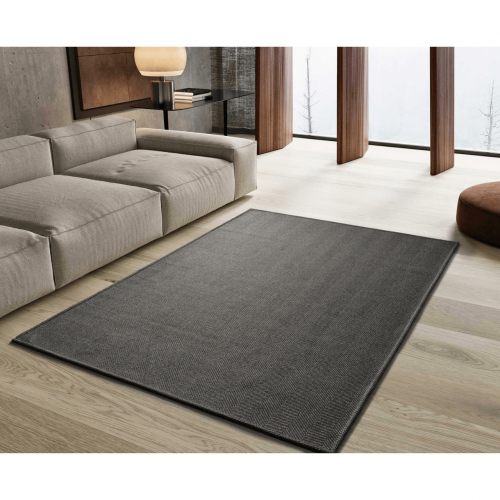 Alfombra Lavable Espiga Liso Antracita - Universal (2)