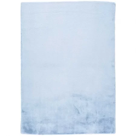 Alfombra Lavable Fox Liso Celeste - Universal (1)