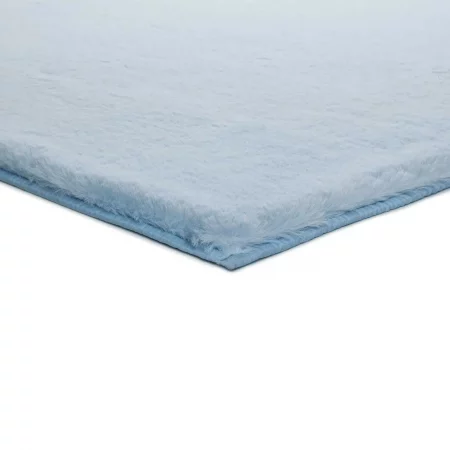 Alfombra Lavable Fox Liso Celeste - Universal (3)