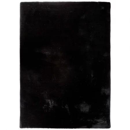 Alfombra Lavable Fox Liso Negro - Universal (1)