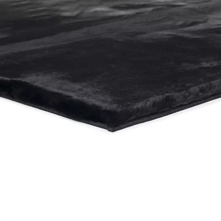 Alfombra Lavable Fox Liso Negro - Universal (3)