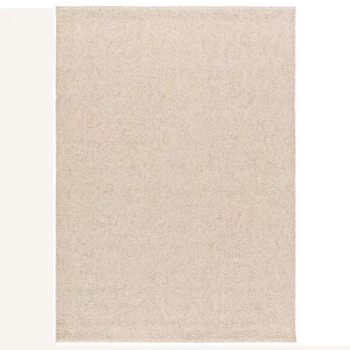 Alfombra Lavable Tejido en Bucle Petra Liso Blanco - Universal (1)