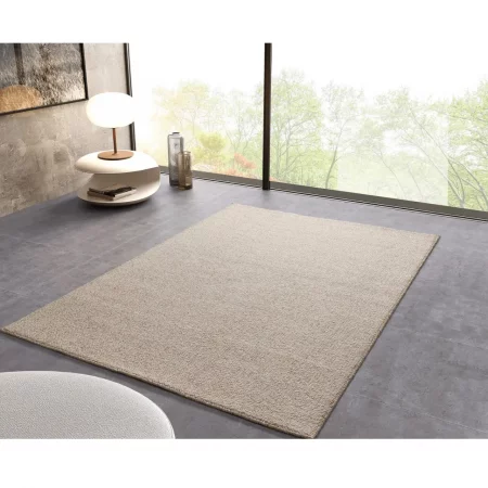 Alfombra Lavable Tejido en Bucle Petra Liso Blanco - Universal (2)
