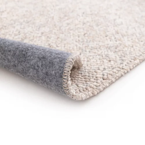 Alfombra Lavable Tejido en Bucle Petra Liso Crema - Universal (3)