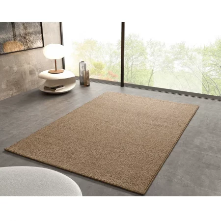 Alfombra Lavable Tejido en Bucle Petra Liso Natural - Universal (2)