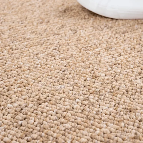 Alfombra Lavable Tejido en Bucle Petra Liso Natural - Universal (5)