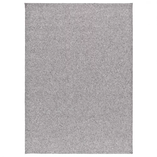 Alfombra Lavable Tejido en Bucle Petra Liso Plata - Universal (1)