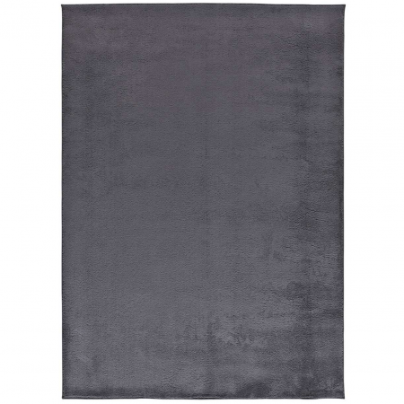 Alfombra Lavable de Microfibra Coraline Liso Antracita - Universal (1)