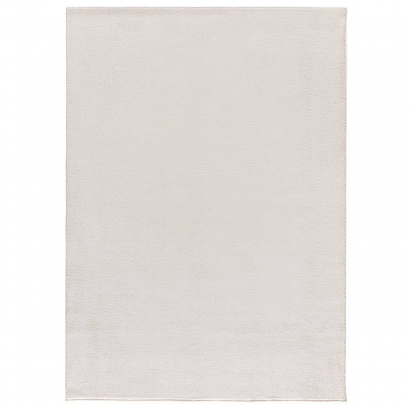 Alfombra Lavable de Microfibra Coraline Liso Blanco - Universal (1)