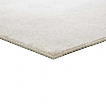 Alfombra Lavable de Microfibra Coraline Liso Blanco - Universal (3)