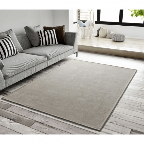 Alfombra Lisa Lavable Harris Liso Blanco - Universal (2)