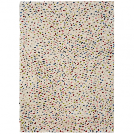 Alfombra Shaggy Con Motivo Étnicos Kasbah 8598 Multicolor - Universal (1)