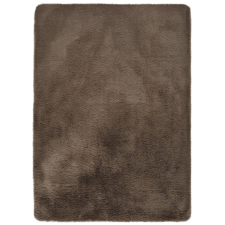 Alfombra Shaggy Lavable Alpaca Liso Visión - Universal (1)