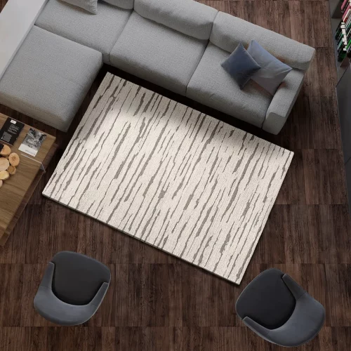 Alfombra Snowy 59661 Gris - Universal (2)