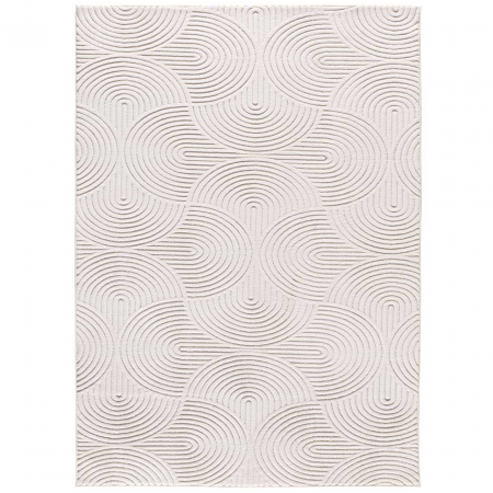Alfombra Texturas Neutras Estilo 23040 Crema - Universal (1)