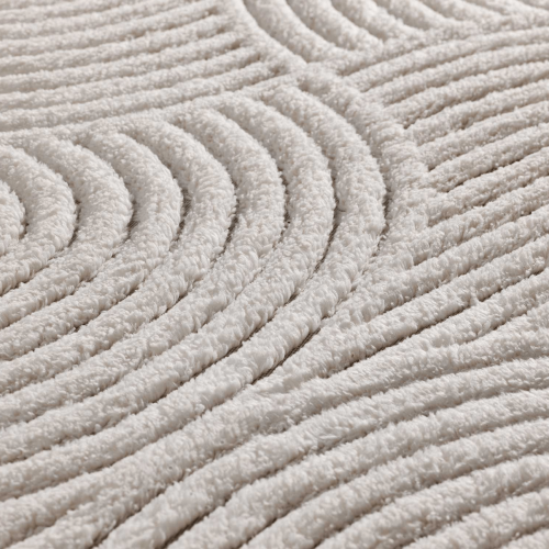 Alfombra Texturas Neutras Estilo 23040 Crema - Universal (4)