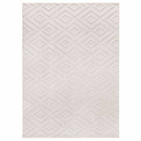 Alfombra Texturas Neutras Estilo 23061 Crema - Universal (1)