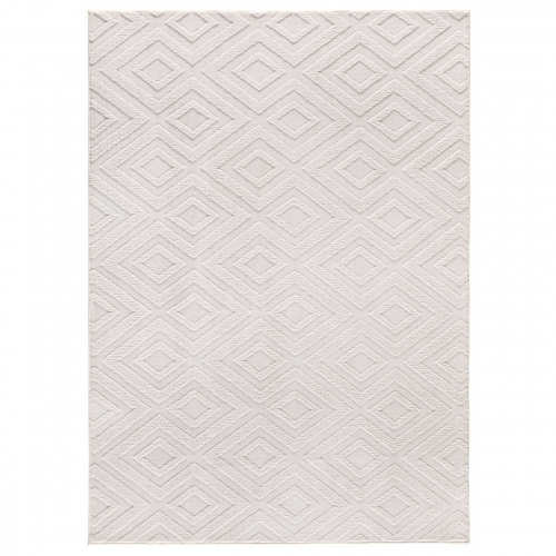 Alfombra Texturas Neutras Estilo 23061 Crema - Universal (1)
