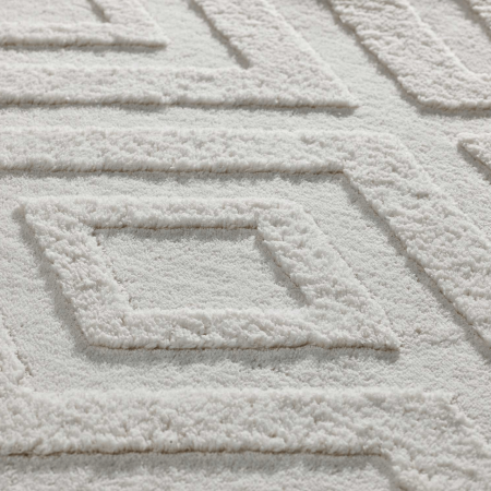 Alfombra Texturas Neutras Estilo 23061 Crema - Universal (4)