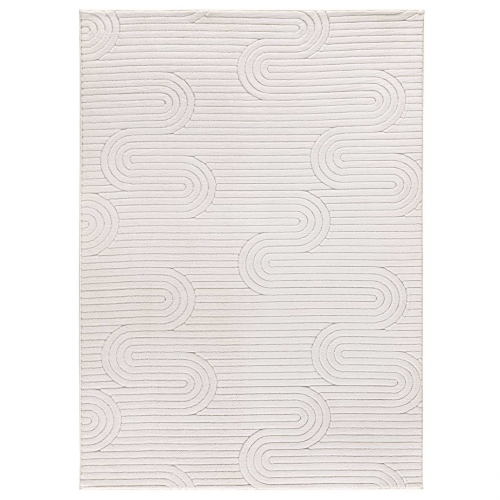 Alfombra Texturas Neutras Estilo 23062 Crema - Universal (1)