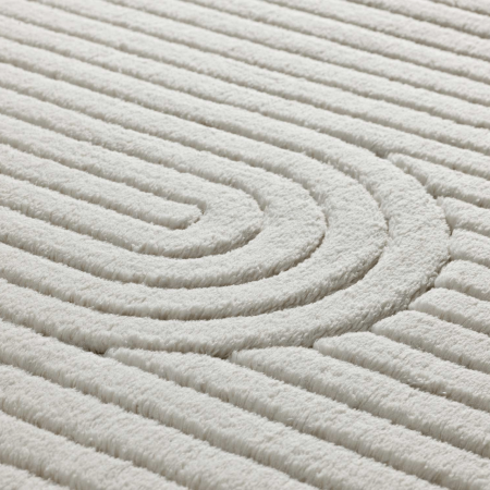 Alfombra Texturas Neutras Estilo 23062 Crema - Universal (4)