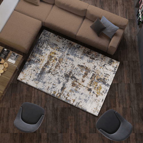 Alfombra Vintage Abstracta Springs 2235 Multicolor - Universal (2)
